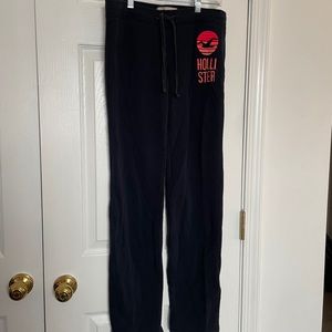 Hollister Navy Blue Sweatpants